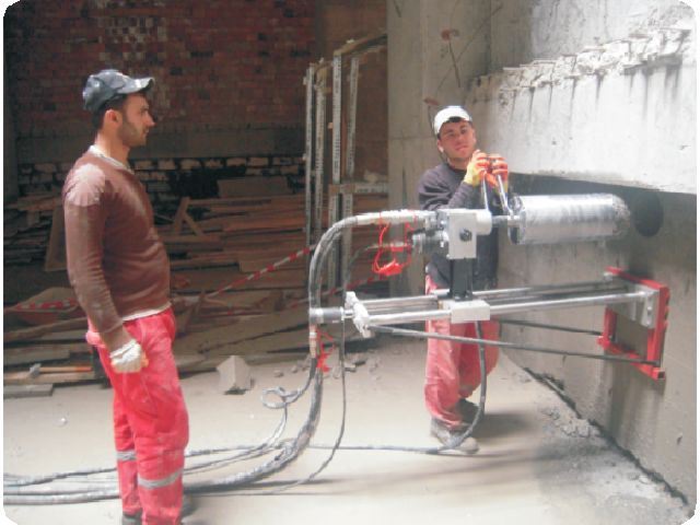 application of Diamond Concrete Core Drill Bit